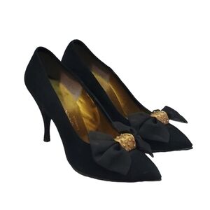 Herbert Levine Womens Vintage Y2K Dress Heels shoes sz 7B